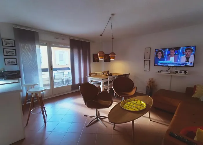 Apartment Super 2 A 6 Pers Garage Prive, Centreville, 150m, 2 Terrasses Sainte-Maxime